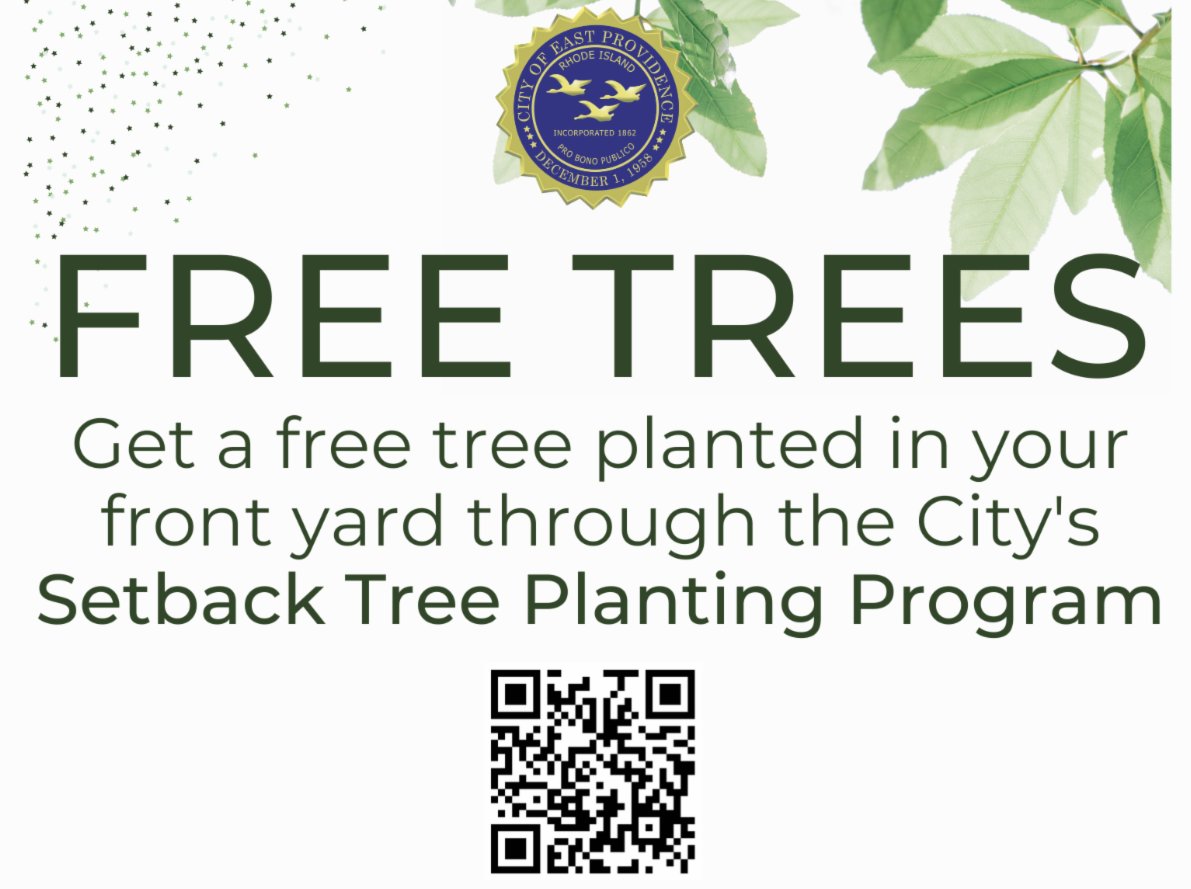 East Providence once again offers residents access to free tree program